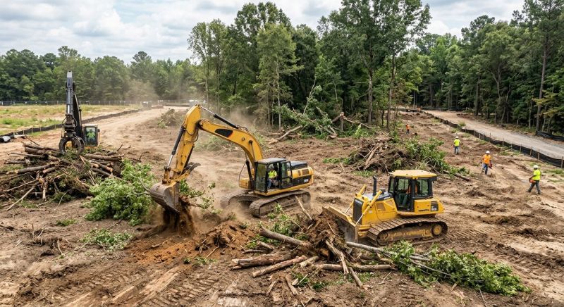 Commercial Property Clearing in Atlanta, GA