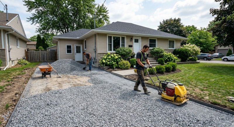 Gravel Laying in Waldorf, MD