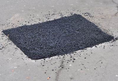Loose Fill Paving Installation
