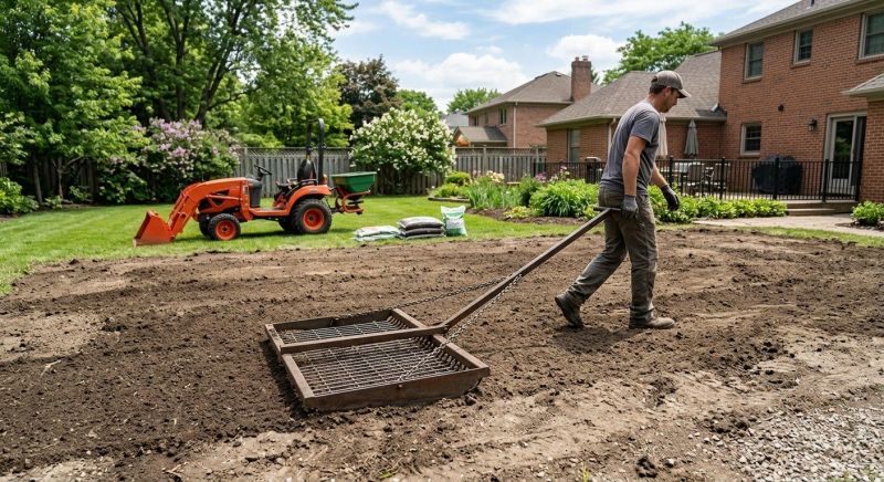 Yard Grading in Houston, TX